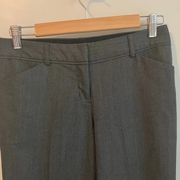 Express Editor Gray Flare Pants - Picture 6 of 9